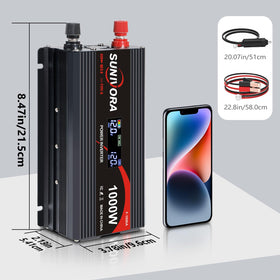 Sunivora inverter aluminum shell design resists impact and dissipates heat.