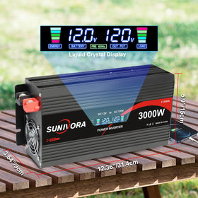 Sunivora rugged inverter ideal for RVs, boats, and off-grid adventures.