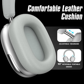 SUNJOM Freepods built-in mic and controls for clear calls and music control.