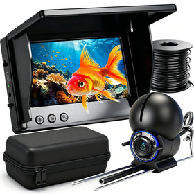 SUNMORN front view showing monitor and camera for instant underwater feedback