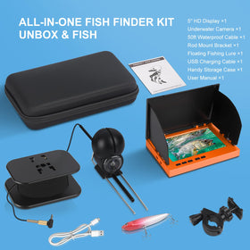 SUNMORN packaging and accessories organized for quick setup