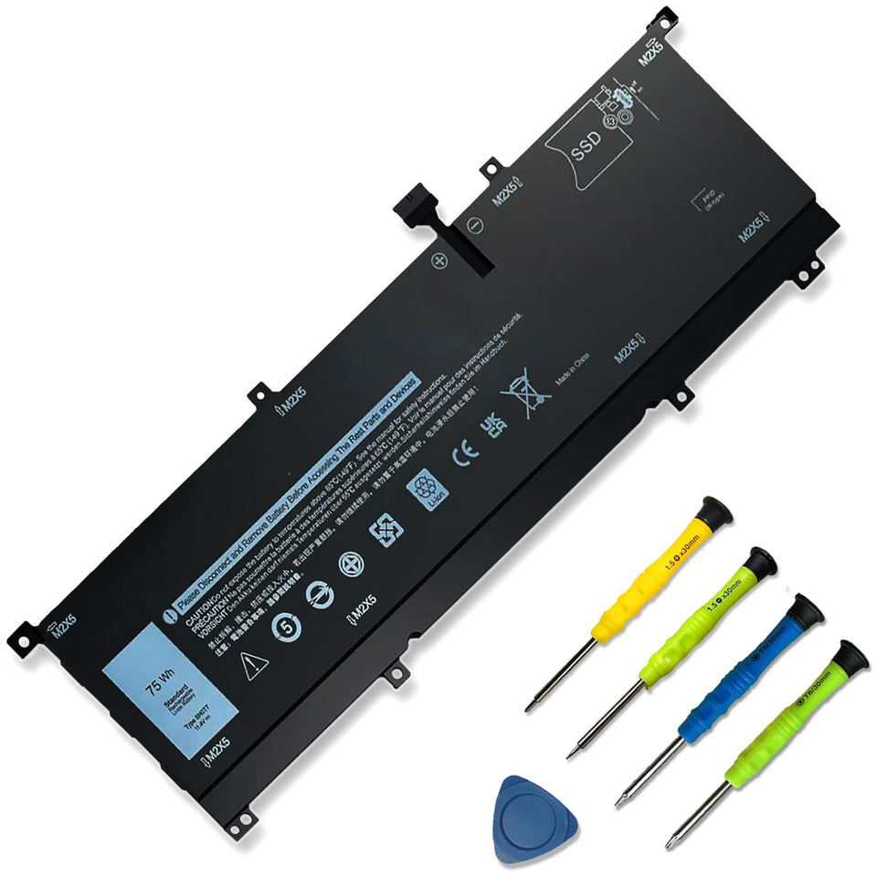 SUNNEAR front packaging showing battery and included tools for easy replacement