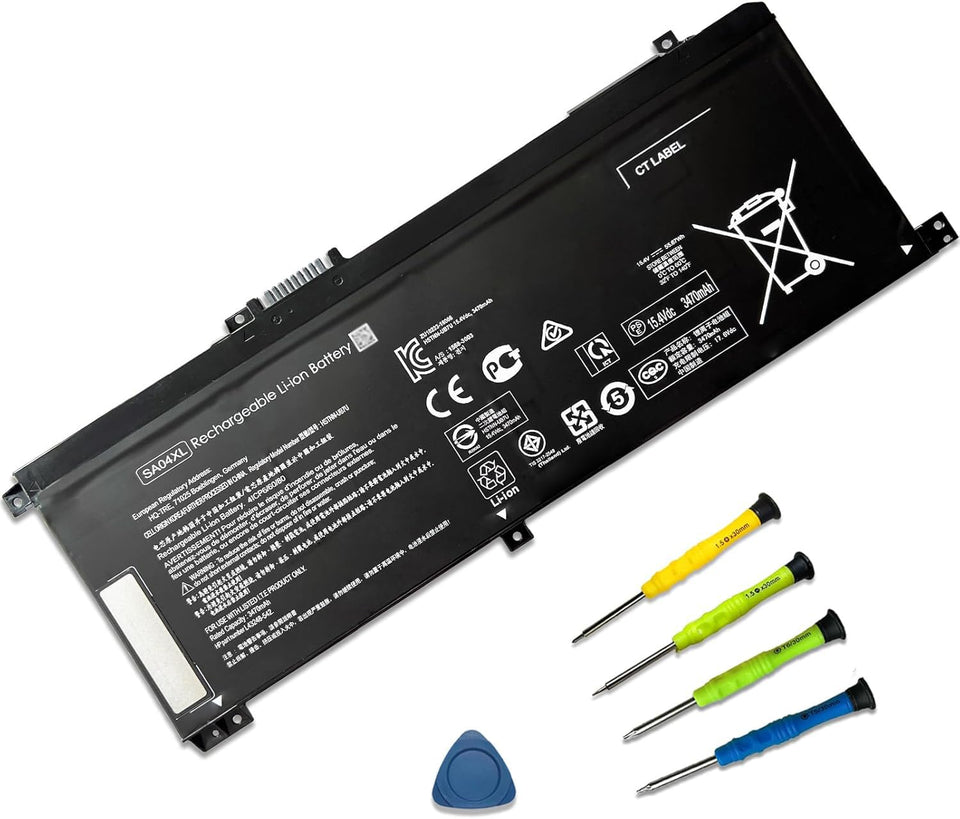 SUNNEAR battery front packaging showing model and compatibility for easy identification