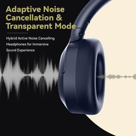 Person wearing SunoFi on commute demonstrating noise isolation benefit