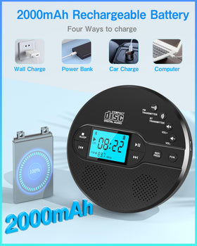 Sunoony built-in stereo speakers playing without headphones for comfortable room listening