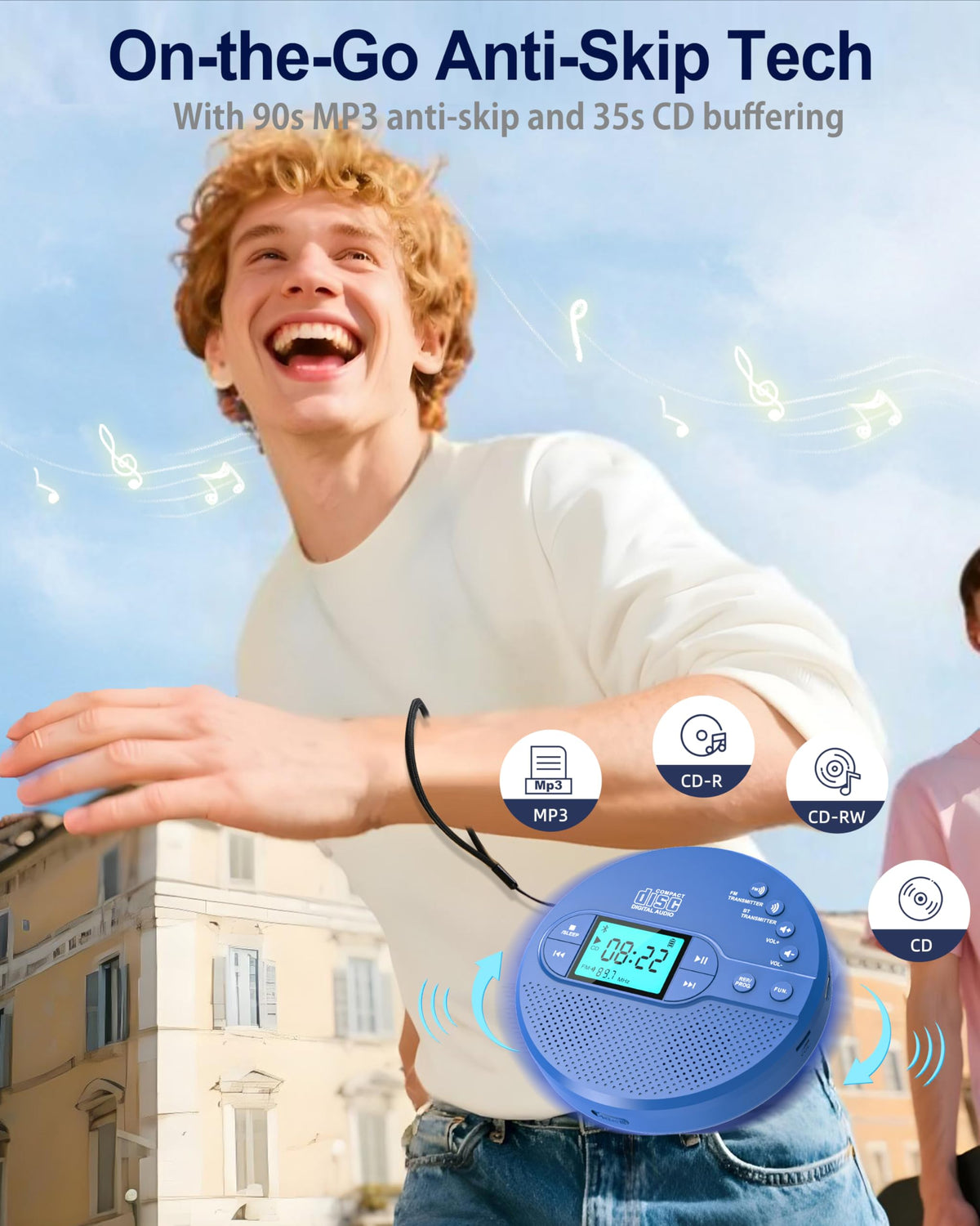Sunoony top controls close-up highlighting easy operation and quick access benefit