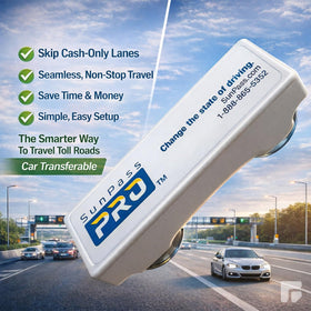 SunPass Pro coverage map highlights extensive state acceptance for relaxed travel.