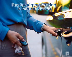 SunPass Pro in use at a toll plaza speeds through lanes.