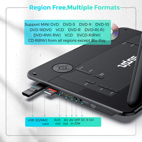 SUNPIN compact black design fits into any setup with a sleek look.