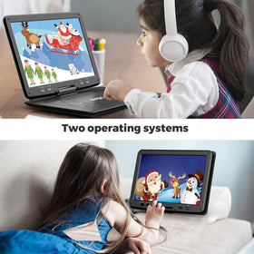 SUNPIN headphone jack supports private viewing for kids or adults.