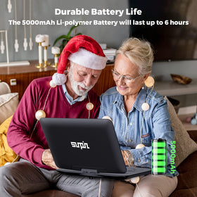 SUNPIN large 16.9-inch chassis balances size and portability.