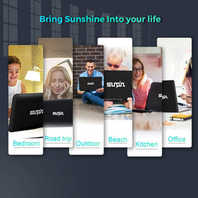 SUNPIN in-vehicle setup supports quick entertainment during travels.