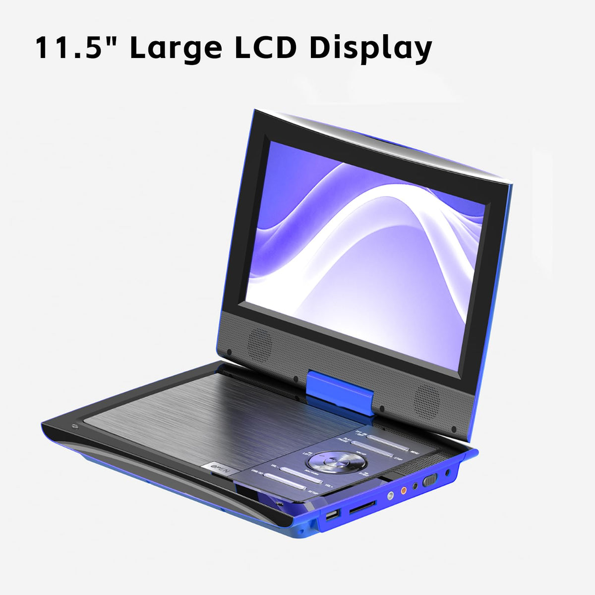 SUNPIN swivel screen angled to demonstrate flexible viewing and comfort