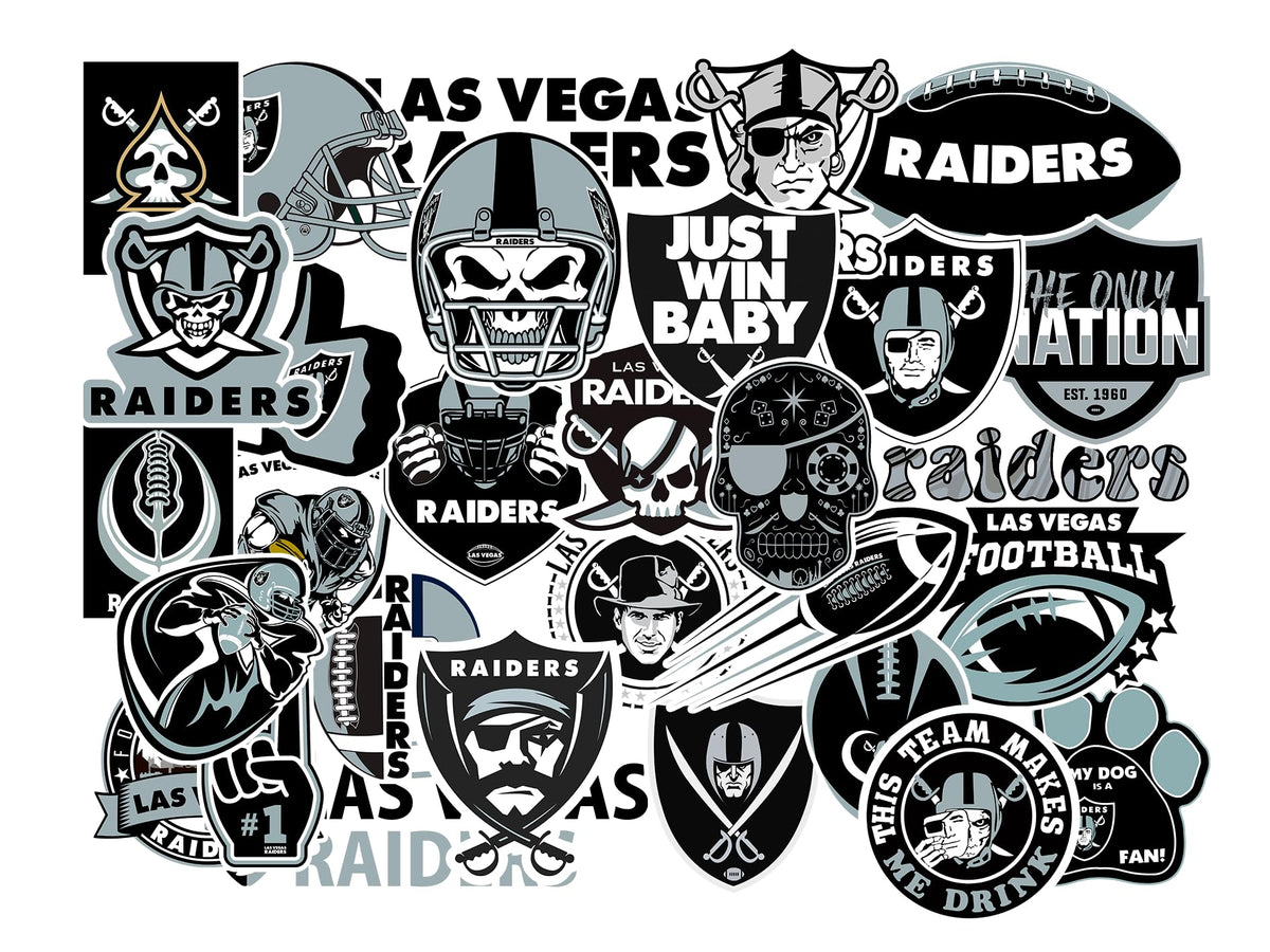 SUNSAIL Raiders stickers on a water bottle for rugged sports personalization.