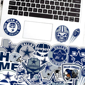 SUNSAIL 32-piece sticker set weatherproof and scratch-resistant for bikes and helmets.