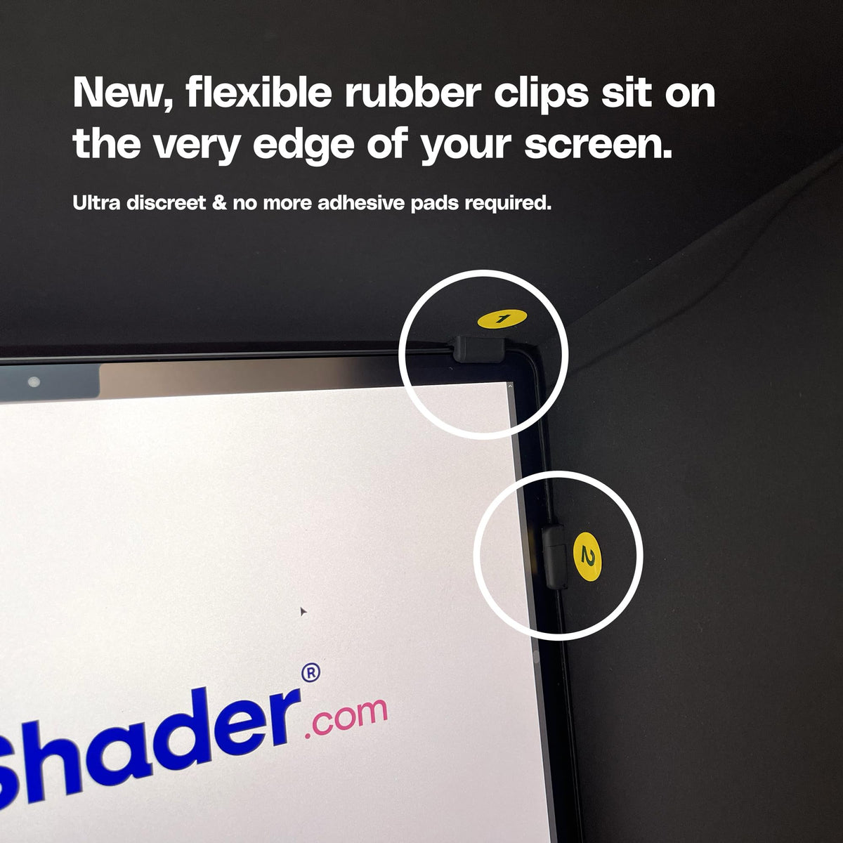 SunShader leather-like interior detail — reduces glare and wipes clean