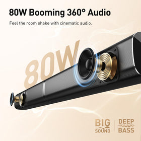 SunTrok subwoofer 6.9-inch bass for powerful, room-filling lows