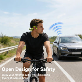 Sunvito Bluetooth 5.4 swimming headphones for wireless listening.