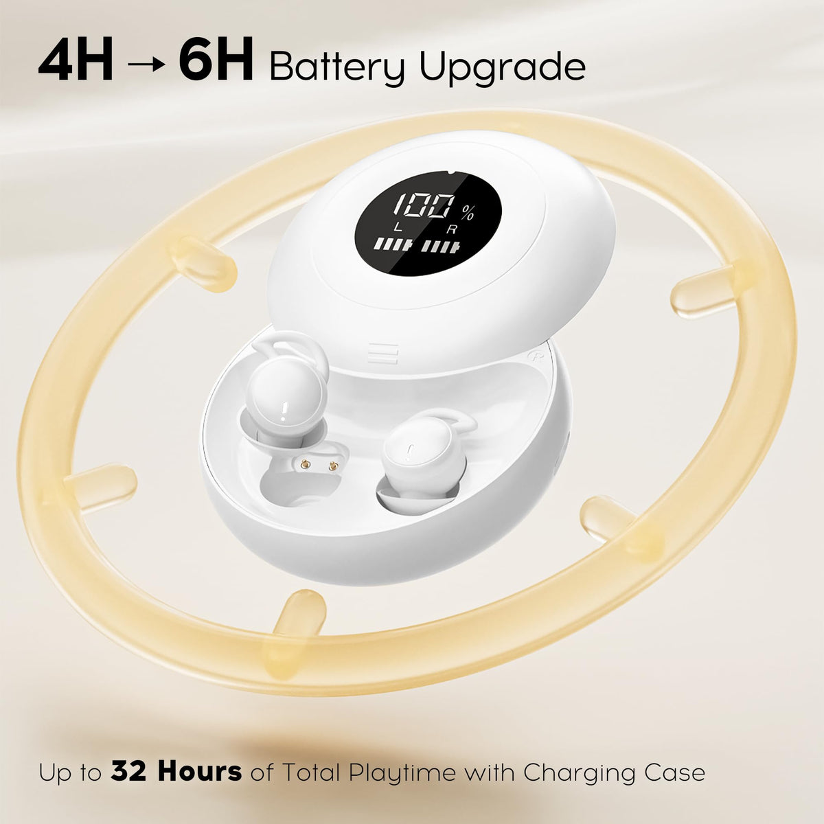 sunvito earbuds carrying pouch lifestyle showing portability and protection
