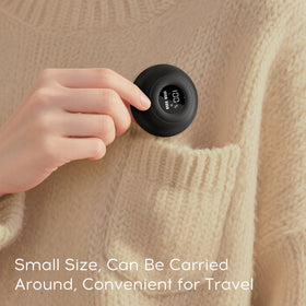sunvito earbuds in ear side sleeper demo demonstrating low profile fit