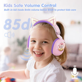 85dB volume limit protects young ears during daily listening