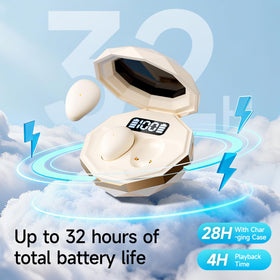 Sunvito Sleep Earbuds charging case extends listening time for travel.