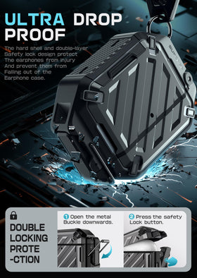 SUPCASE interior open showing smooth silicone lining that prevents scratches