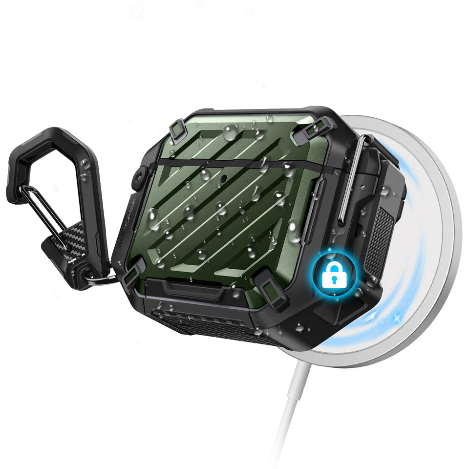 SUPCASE Guldan front view showing protective shell and pocket-ready design