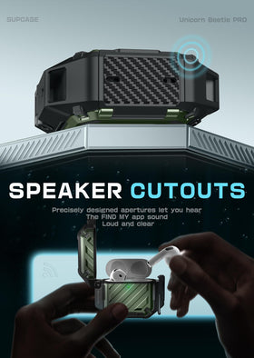 SUPCASE Guldan on wireless charging pad showing charging compatibility