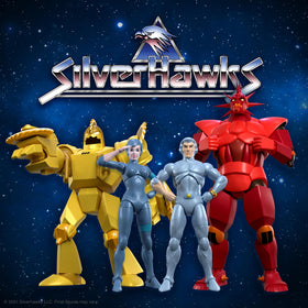 Super7 Buzz-Saw action pose with Shredator demonstrating display and play options