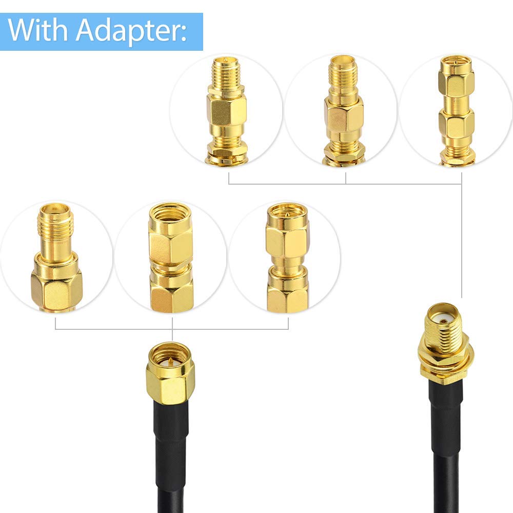 Superbat ham radio extension supports longer antenna runs and clear signals.