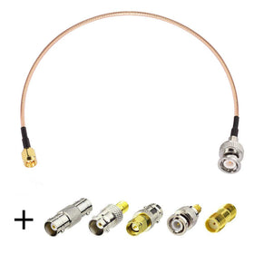 Superbat SMA-to-BNC cable 30 cm for stable RF connections.
