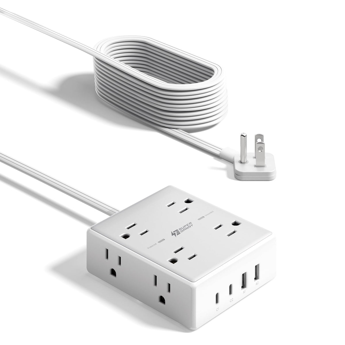 SUPERDANNY ideal for dorms and small offices, keeping essentials within reach.