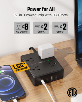 SuperDANNY four-side layout provides accessible outlets from any angle