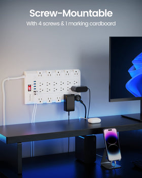 SUPERDANNY powering gaming setup to keep consoles and accessories organized