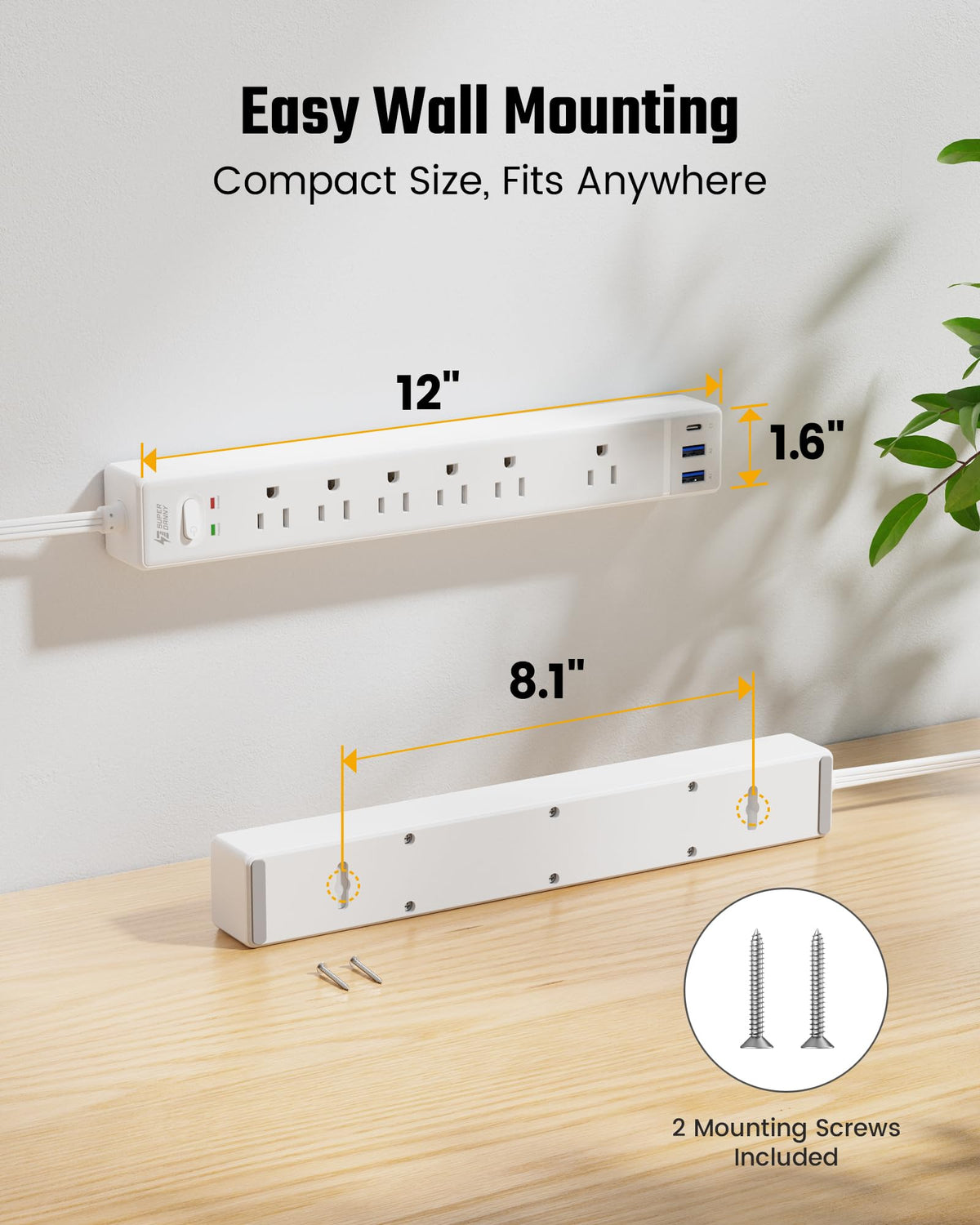 SUPERDANNY in dorm room lifestyle conveying tidy charging solution for students