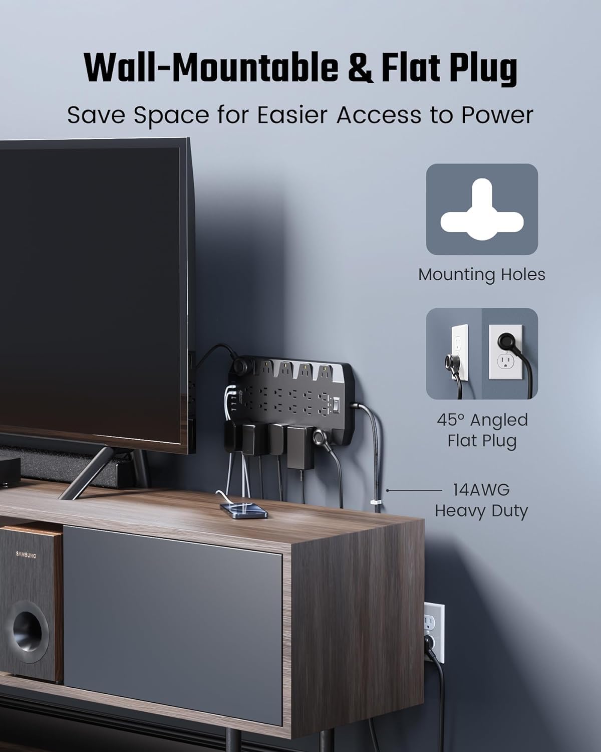 SUPERDANNY wide spacing demo fitting large adapters without blocking