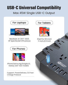 SUPERDANNY lifestyle image on gaming desk supporting multiple devices