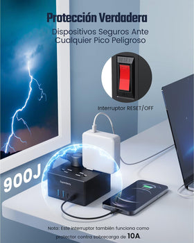 SUPERDANNY back with mounting slots for wall or under-desk installation.