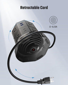 SUPERDANNY USB‑C ports detail fast charging for modern phones and tablets