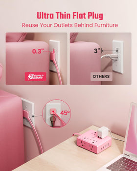 SUPERDANNY USB ports detail with charging cables for fast device charging