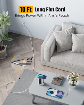 SUPERDANNY detail of four USB ports offering fast smart charging for accessories