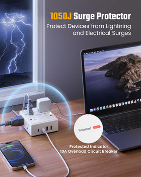 SUPERDANNY wall-mount back holes enable secure placement on wall or desk.