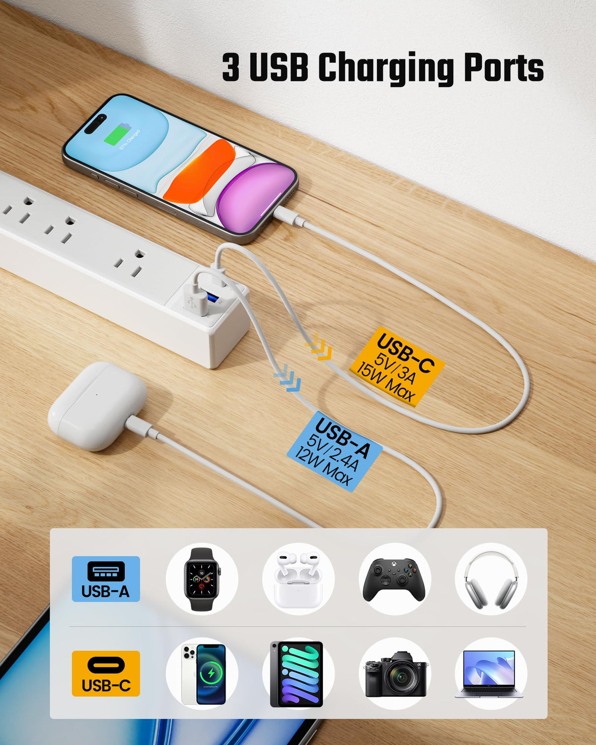 SUPERDANNY wall-mount-ready design provides secure placement on walls or desks.