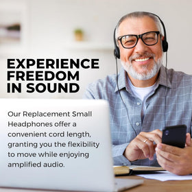 SuperEar compact portable headphones suitable for everyday use.