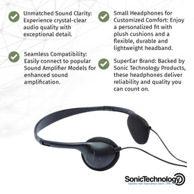 SuperEar durable materials balance toughness with lightweight comfort.