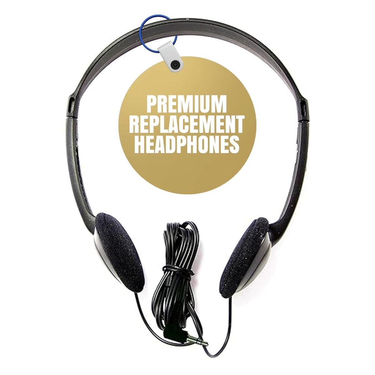 SuperEar replacement headphones for amplifiers with seamless compatibility.
