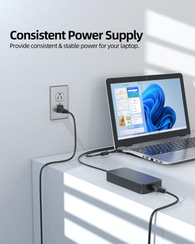 Superer 135W charger ideal for desk setups and home offices