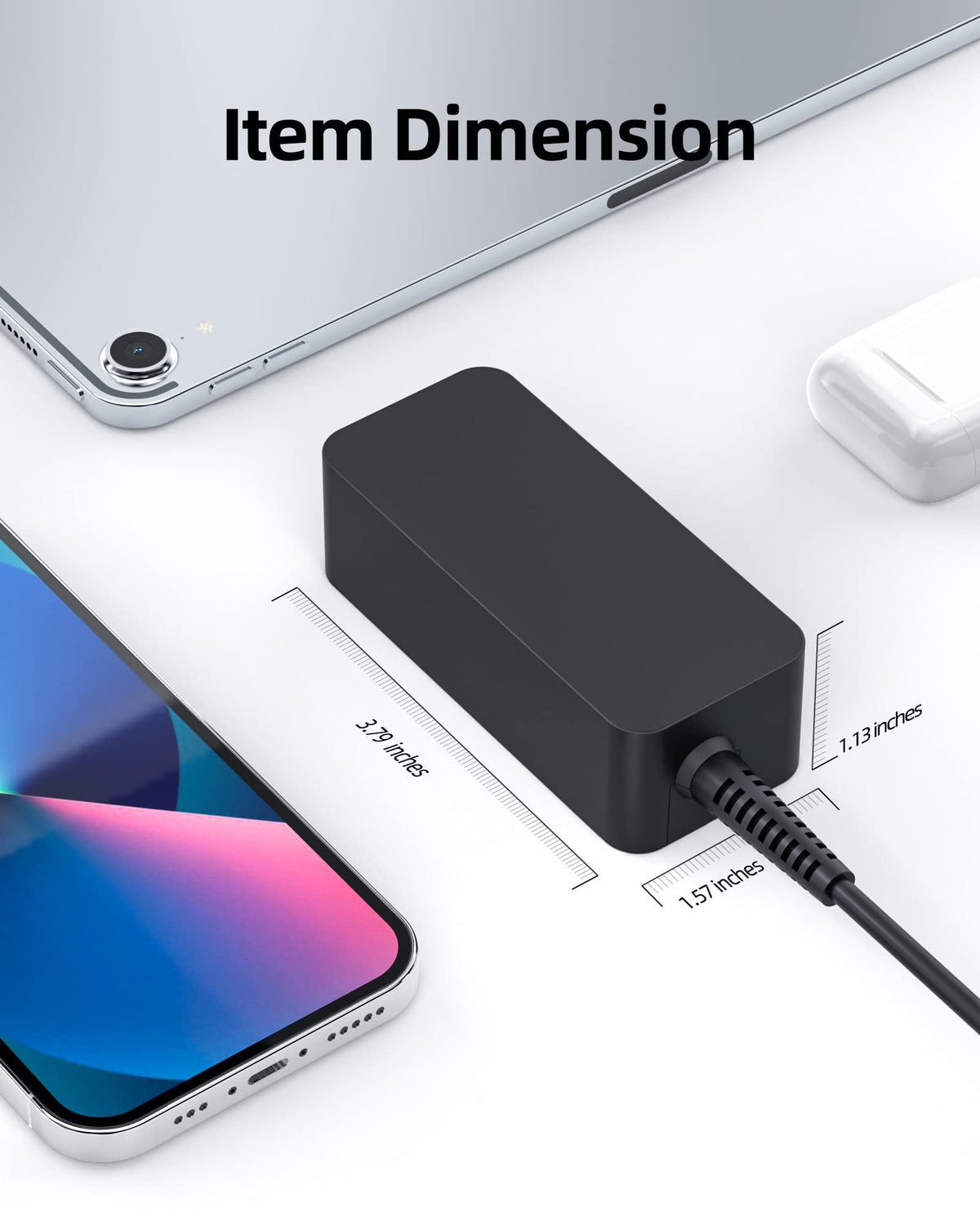 Superer 33W AC charger — 100-240V input for global compatibility.