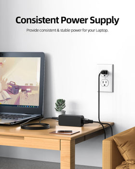Superer 33W AC charger with included power cord — ready to use.